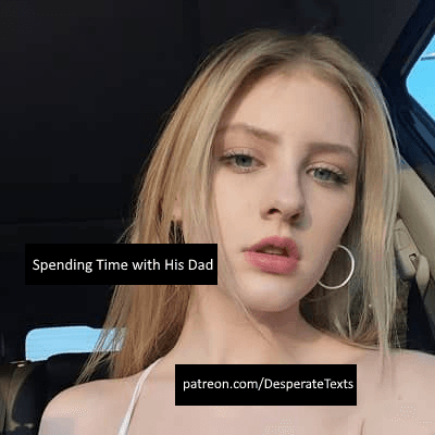 spending time with his dad