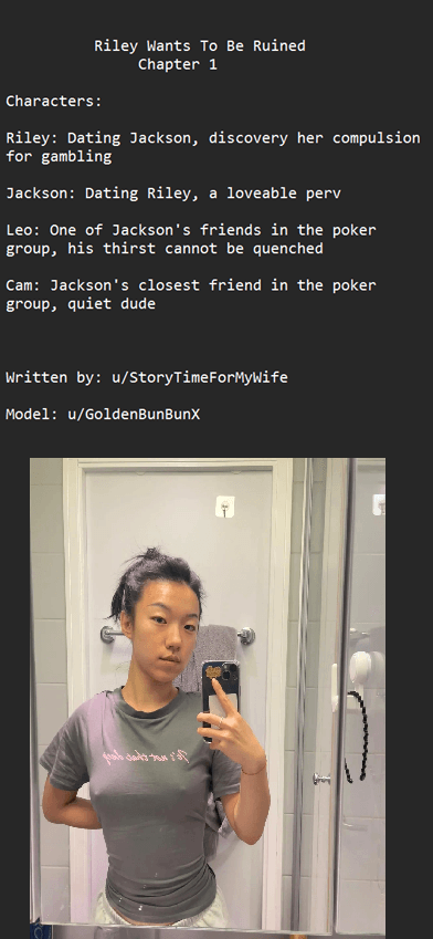 riley wants to be ruined