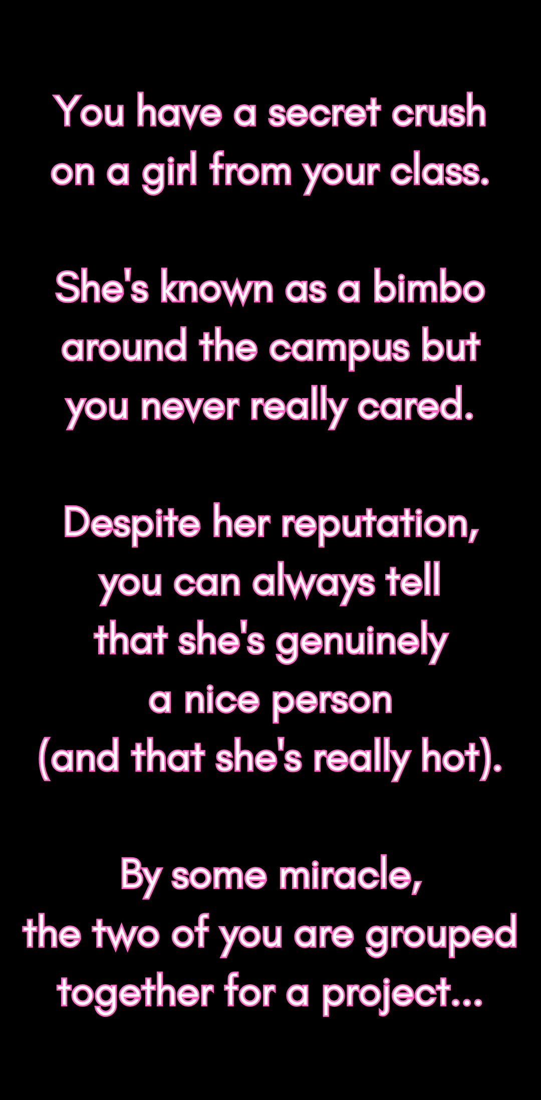 Dating a Bimbo (Part 1)